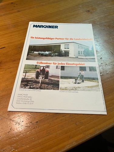Brochure marchner frullatore - marchner,