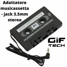 ADATTATORE MUSICASSETTA JACK