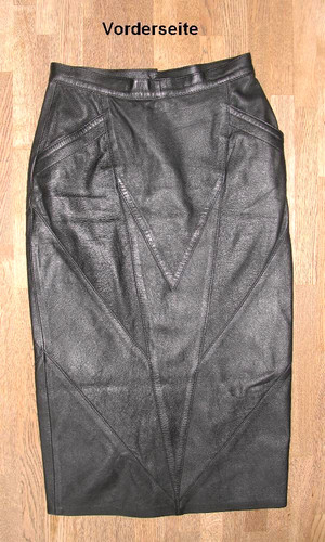 Gonna lunga stretta pelle - gonna,