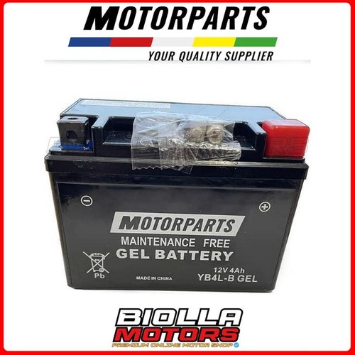 Yb4l batteria motorparts gel - yb4l-b,