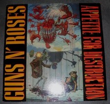VINILE - GUNS N ROSES - Appetite for Destruction VINILE ROSSO