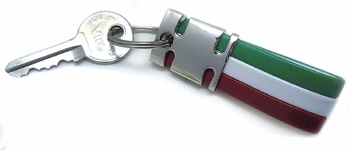 Portachiavi tricolore - portachiavi,
