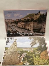 libretto cartoline postkarte DEUTSCHLAND KARLSBAD  A FISARMONICA ak