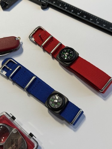 Colorful nato straps - colorful, (blue