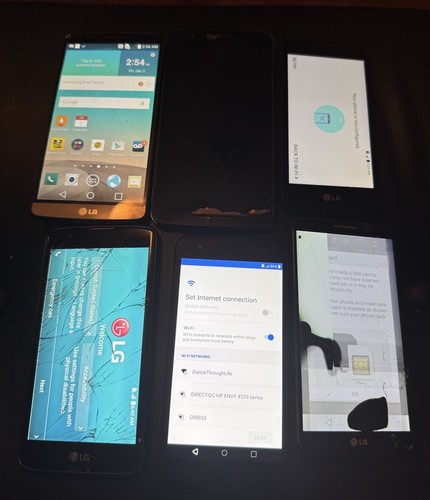 Lotto smartphone g3 k3 - 6, g2