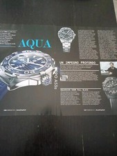 TAG HEUER AQUARACER GREEN CROSS CALIBRE OROLOGIO CRONOGRAFO WATCH