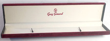 GUY GOSARD -SCATOLA PER OROLOGIO-VINTAGE-RARE WATCH BOX-CASE-CAJA-BOITE-USATA