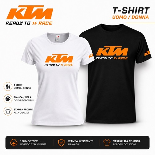 Maglietta moto ktm - maglietta,