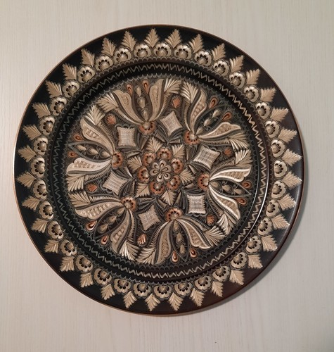 Piatto decorativo rame - decorativo,