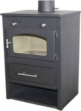 Stufa a Legna in Acciaio