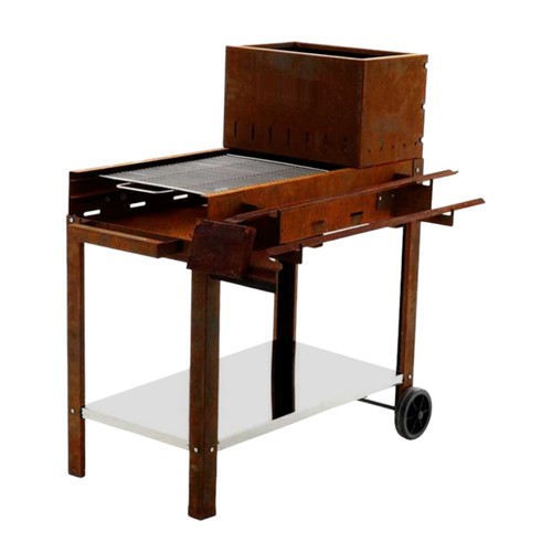 Barbecue legna carbone - a,