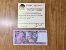 BANCONOTA LIRE 100000