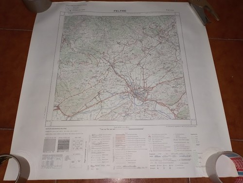 Mappa istituto geografico - mappa,