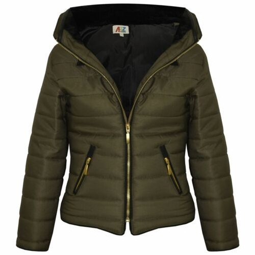 Giacca bambina imbottito oliva - imbottito,