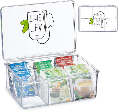 Box porta tè tisane 6 - e,