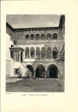 Stampa antica SONDRIO Casa