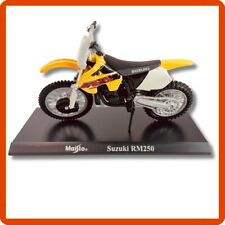 Modellini moto scala 1:18 diecast modellino maisto Suzuki RM250 modellismo