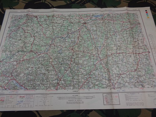 Ww2 army map germany - ww2, us