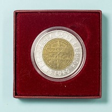 AUSTRIA 25 EURO 2006 EUROPEAN SATELLITE NAVIGATION FDC ARGENTO NIOBIO BOX COIN