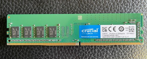 Barrette mémoire ram crucial - mémoire,