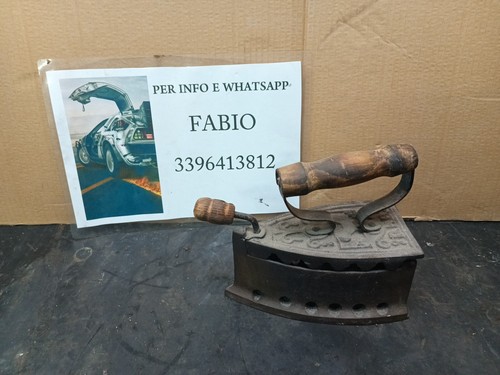 Ferro stiro antico ghisa - da,