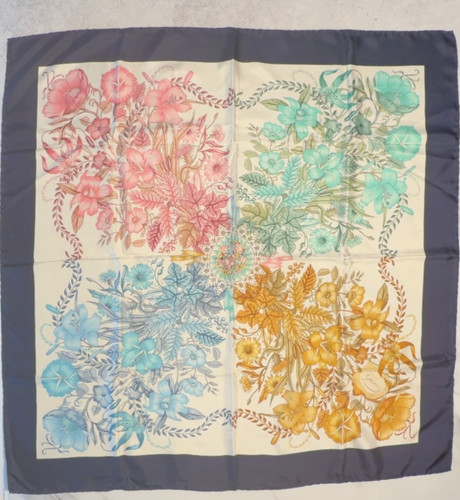 Sciarpa seta gucci - seta, flora