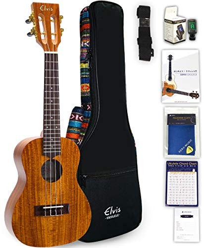Ukulele elvis k100c formato - ukulele,