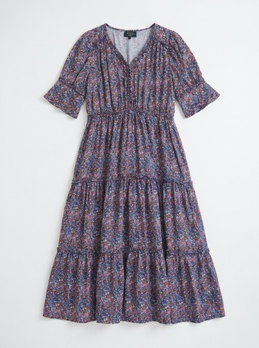 Abito midi strati - in, cotone