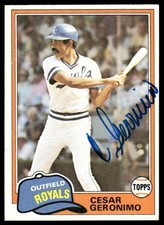 1981 Topps Traded #766 Cesar