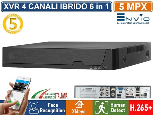 Xvr dvr 6in1 ahd - cvi, tvi