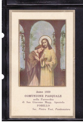 Santino ricordo comunione - ricordo,