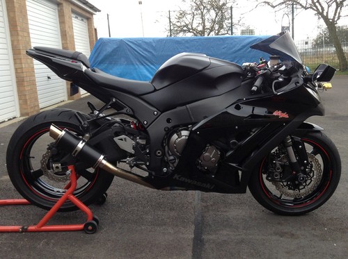Bidone scarico moto kawasaki - moto,
