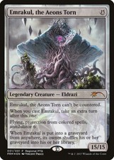 MTG EMRAKUL, THE AEONS TORN FOIL EXC - LO STRAZIO ETERNO - REGIONAL PROMO