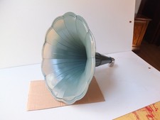 Antique gramophone horn