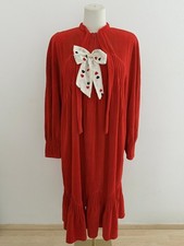 Abito midi vintage rosso made