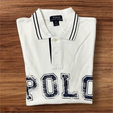 Polo Bianca Ralph Lauren Bambino – Taglia M (10-12 anni), Eleganza Classica