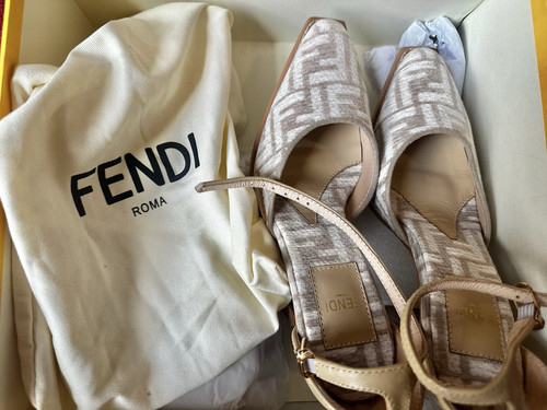 Fendi roma monogram - monogram, pelle