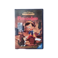 Pinocchio Disney DVD Ologramma Tondo Z3 Buena Vista Classici Triangolo Blu Ita