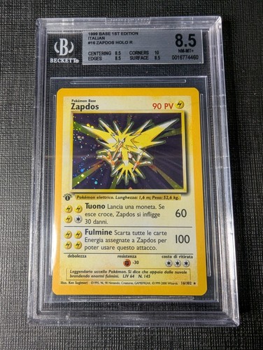 Beckett bgs zapdos base - beckett,