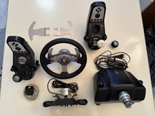 Logitech g25 steering wheel volante + cambio + pedali per PS3 e PC usato + Mod