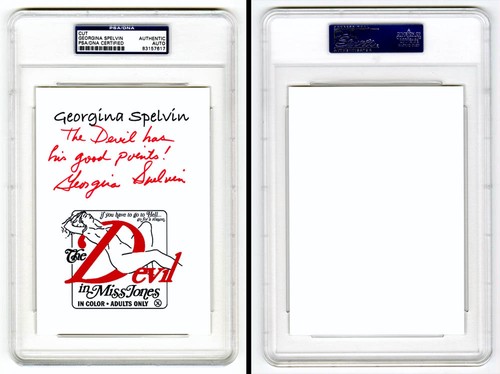 Cartolina firmata 5x7 georgina - cartolina,
