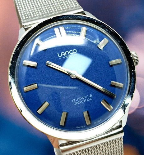 Orologio lanco blue dial cal - orologio,
