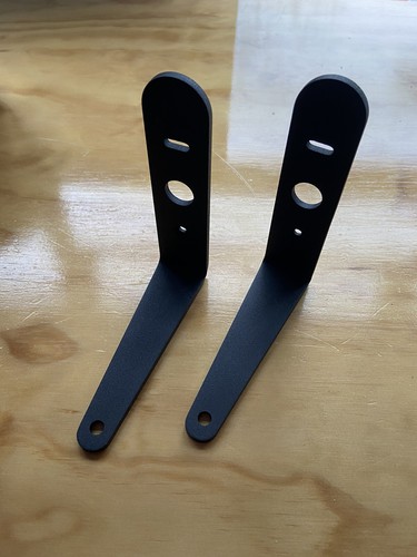 Coppia supporti parete - supporti,