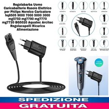 Caricabatterie Universale X Molti Modelli Di Rasoio Elettrico 