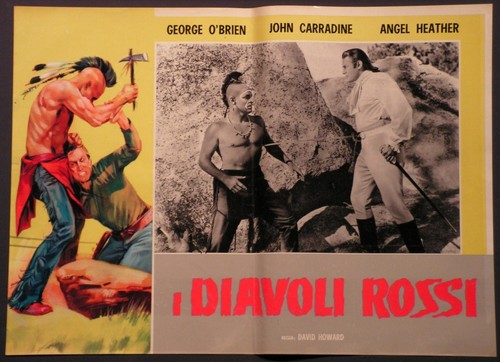 Fotobusta diavoli rossi 1951 - i,