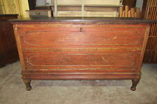 CASSAPANCA PANCA ABETE RESTAURATA CASSONE CORREDO