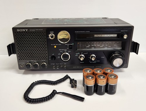 Radio epoca sony icf 6700w - radio, d'epoca