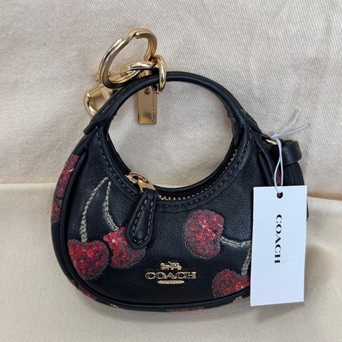 Coach mini borsa nera - coach, charm