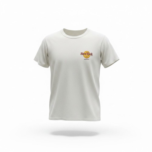 Shirt hard rock cafe - t-shirt, bianca