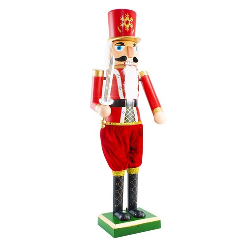 Soldato schiaccianoci rosso - soldato,